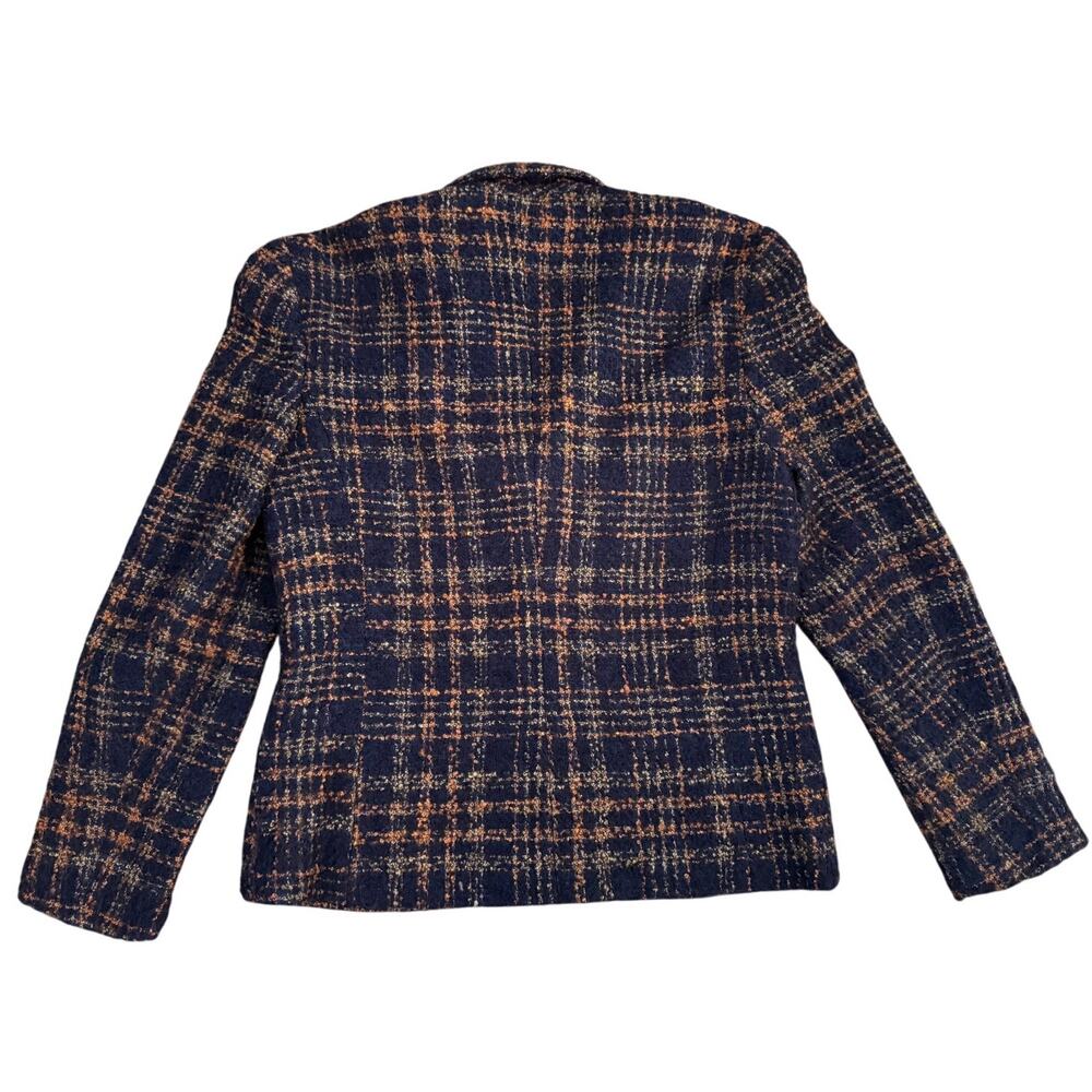 CLICHY Canada Wool Blend Blazer Jacket Officewear 8 - Picture 2 of 4